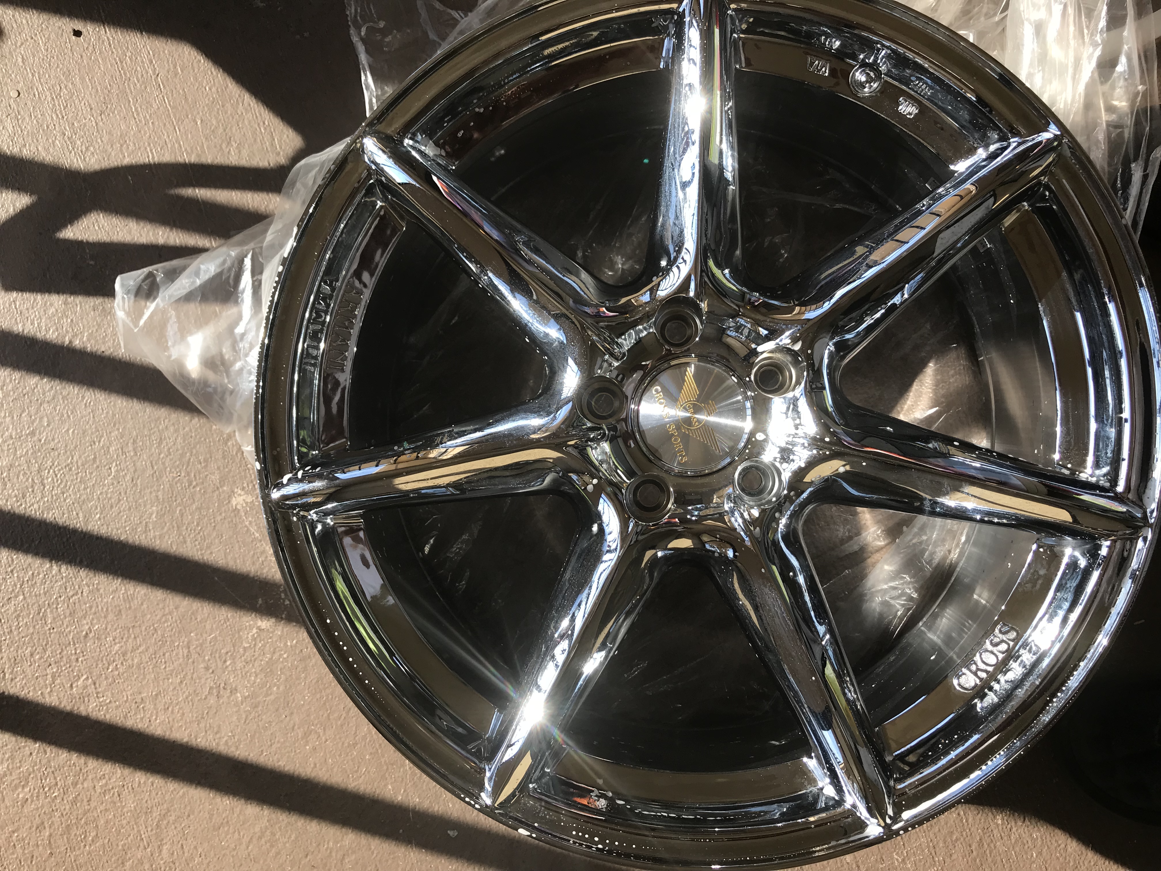 Chrome wheels Sell My Tires
